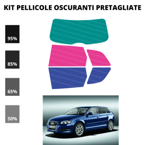 Pellicola oscuramento Vetri Audi A3 2005-2012