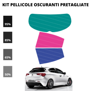 Pellicola Oscuramento Vetri Alfa Romeo Giulietta 2010-Attuale
