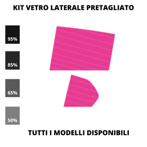 Pellicola Oscuramento Vetri Kit Laterale