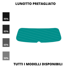 Pellicola Oscuramento Vetri Lunotto Posteriore