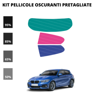 Pellicola Oscuramento Vetri Bmw Serie 1 3 Porte 2012-Attuale