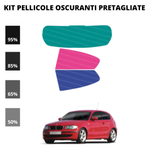 Pellicola Oscuramento Vetri Bmw Serie 1 3 Porte 2004-2011