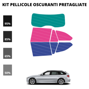 Pellicola Oscuramento Vetri Bmw Serie 3 SW F31 2012-2018