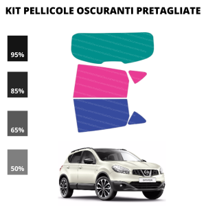 Pellicola Oscuramento Vetri Nissan Qashqai 2007-2013