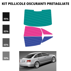Pellicola Oscuramento Vetri Audi A6 Sedan 2005-2010