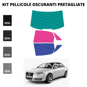 Pellicola Oscuramento Vetri Audi A4 Sedan 2005-2008