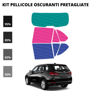 Pellicola Oscuramento Vetri Bmw X5 2014-2018