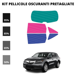 Pellicola Oscuramento Vetri Acura MDX 2014 – 2021
