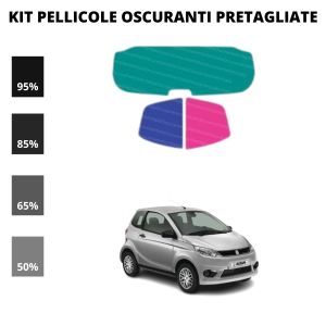 Pellicola Oscuramento Vetri Aixam City 2007 Attuale
