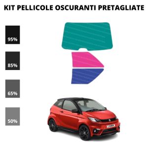 Pellicola Oscuramento Vetri Aixam Coupe 2014 Attuale