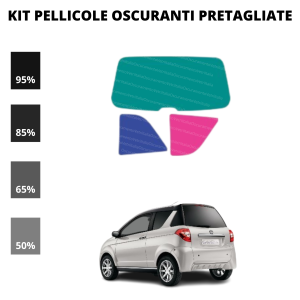 Pellicola Oscuramento Vetri Aixam Crossline 2014 Attuale