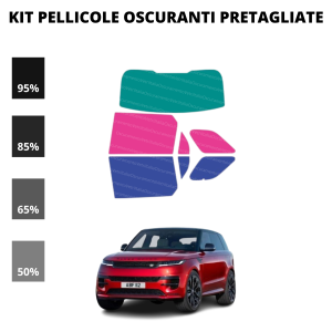 Pellicola Oscuramento Vetri Land Rover Range Sport 2022 Attuale
