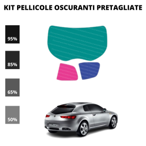 Pellicola Oscuramento Vetri Alfa Romeo Brera 2006 Attuale