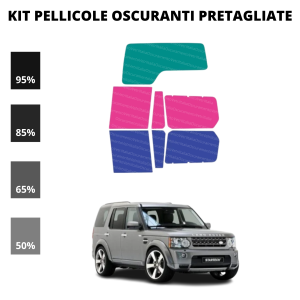 Pellicola Oscuramento Vetri Land Rover Discovery 4 2009-2016